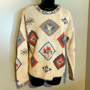 L.L. Bean pullover knitted sweater size large in good condition